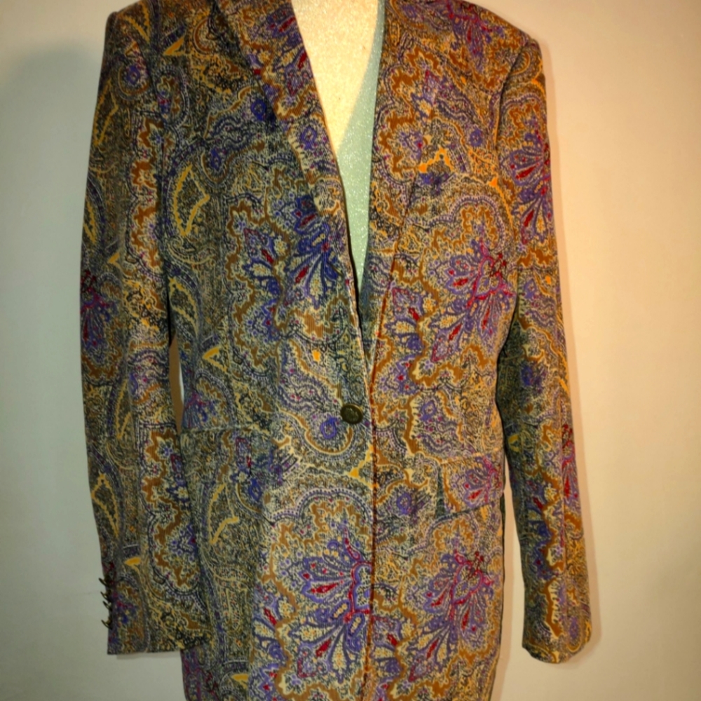 Alan flusser Paisley sport jacket